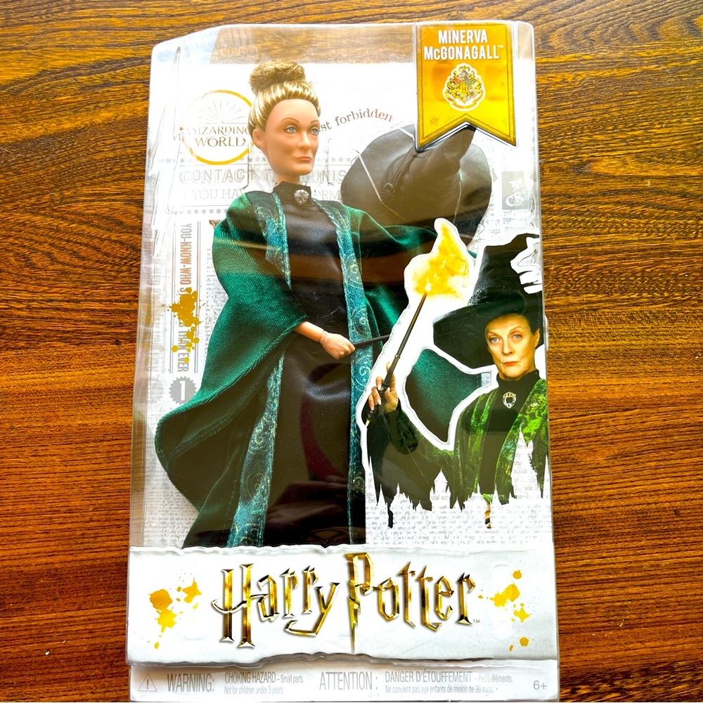 Minerva McGonagall Wizarding World Doll- NIB- from the Harry Potter Series